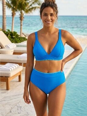 Women's High-Waist Bikini swimsuit Set size M